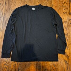32 Degrees L Black Long Sleeve Under Shirt
